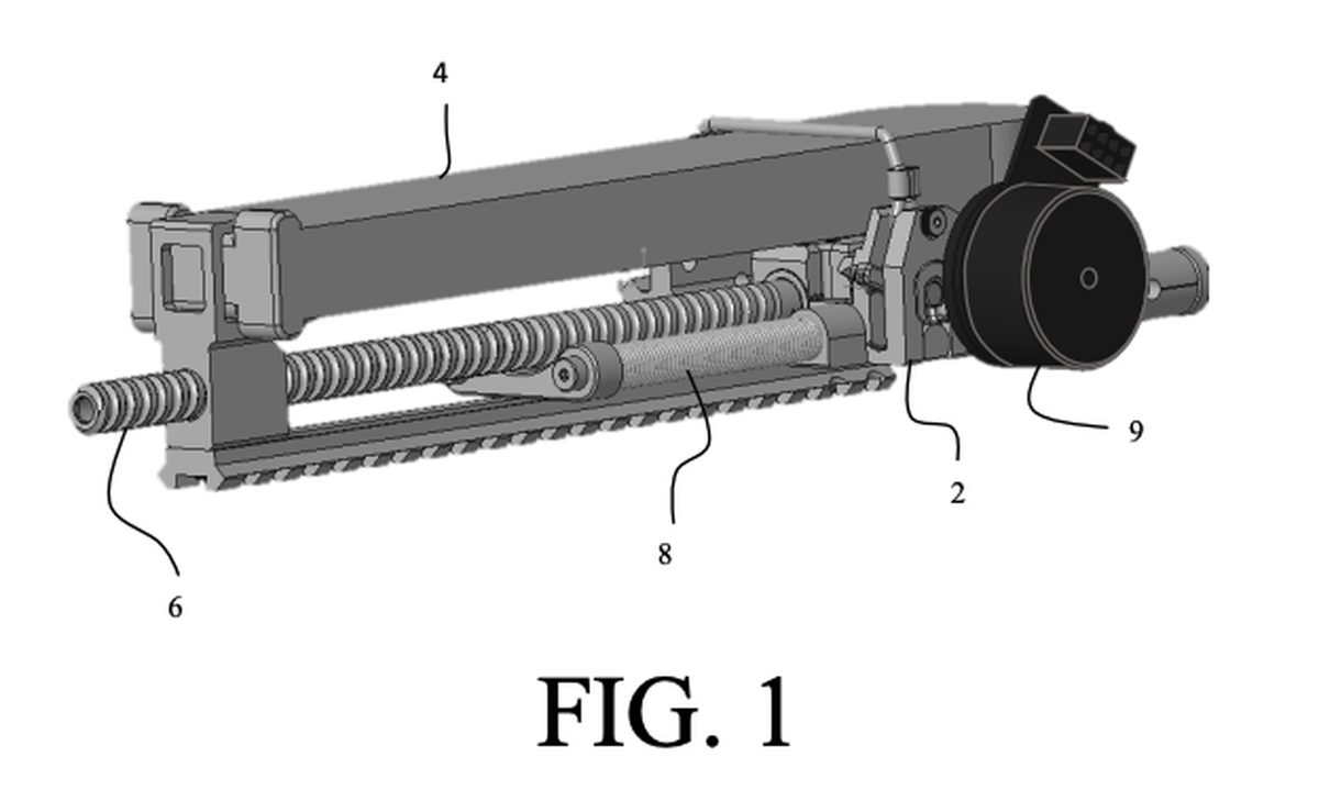 Full power blowback gun for lightweight UAV TechLink