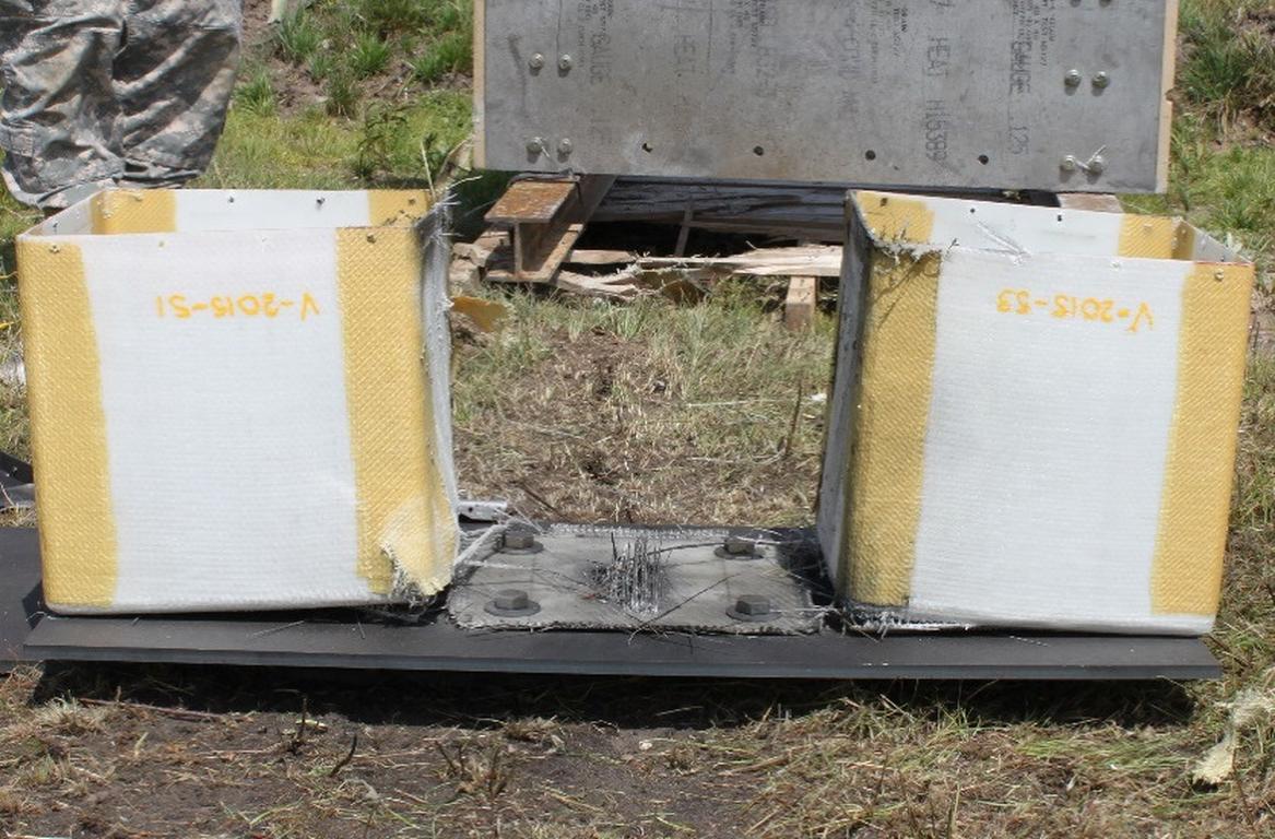Composite enclosures for explosive reactive armor TechLink