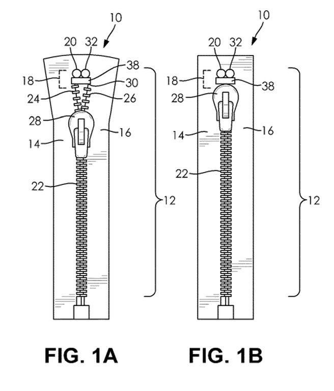 Protective garment closure indicator TechLink