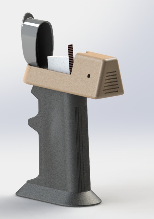 Blood glucose monitoring test strip dispenser TechLink