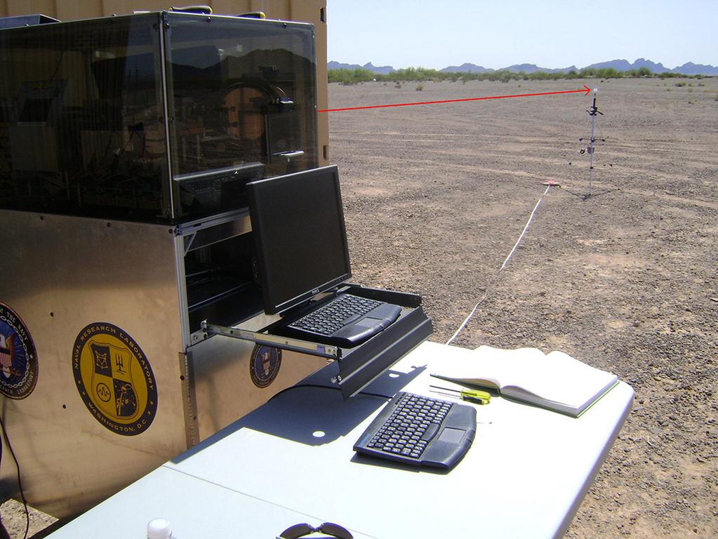 Laser trace vaporization for precision detection of explosives