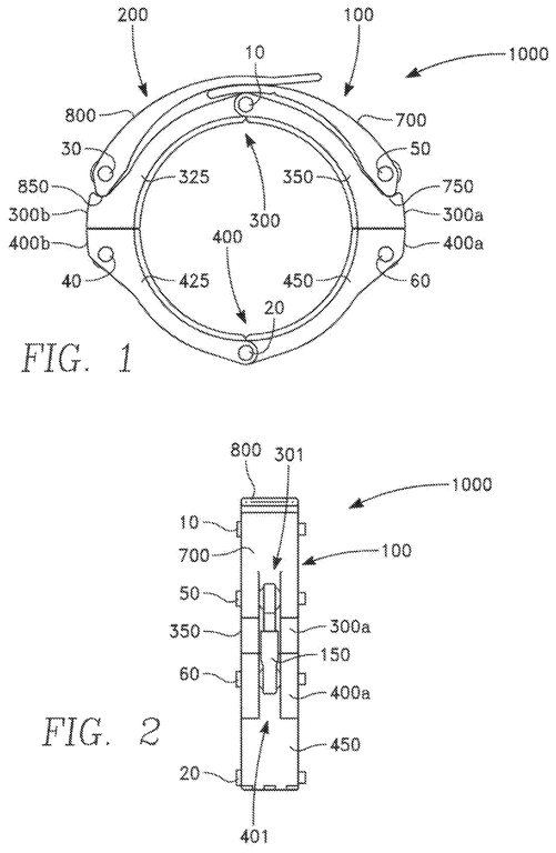 Dual cam lever hose clamp TechLink