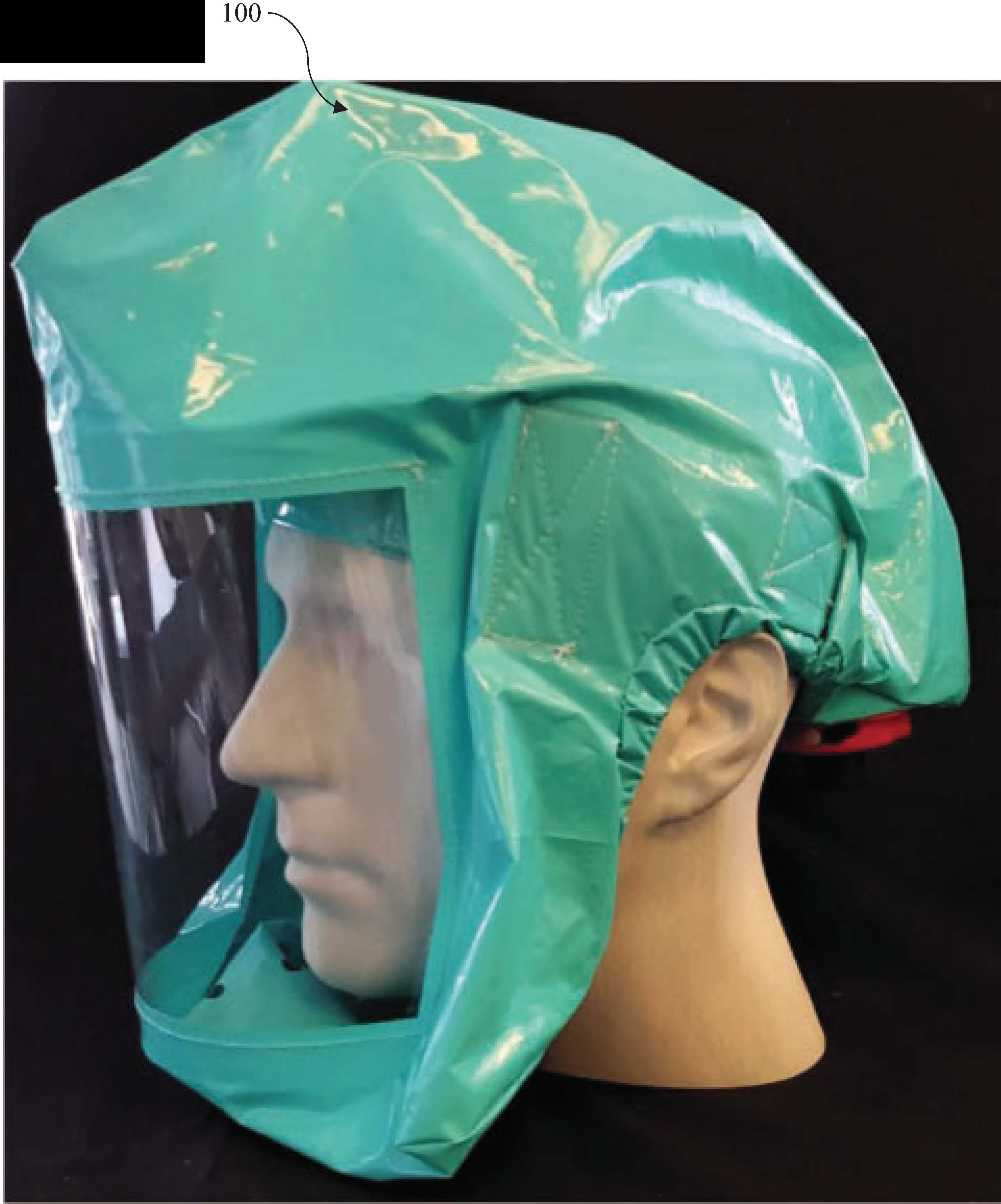 Universal PAPR hood TechLink